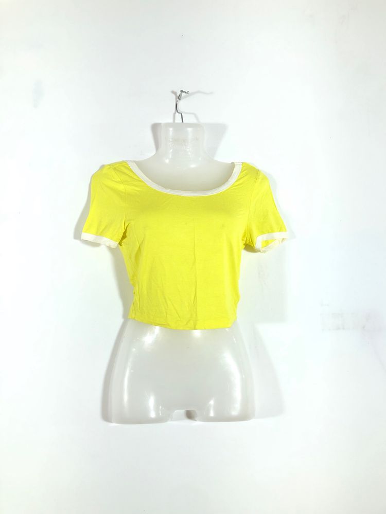 Yellow Crop Top(Women’s)