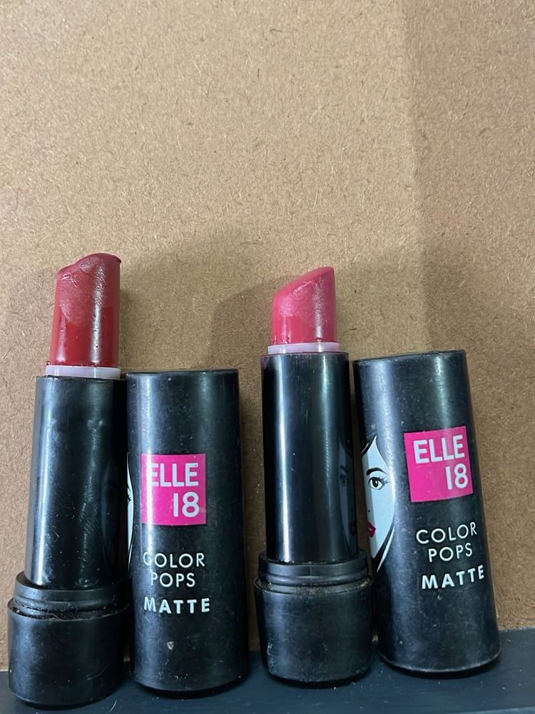 Elle 18 Matte Lipsticks