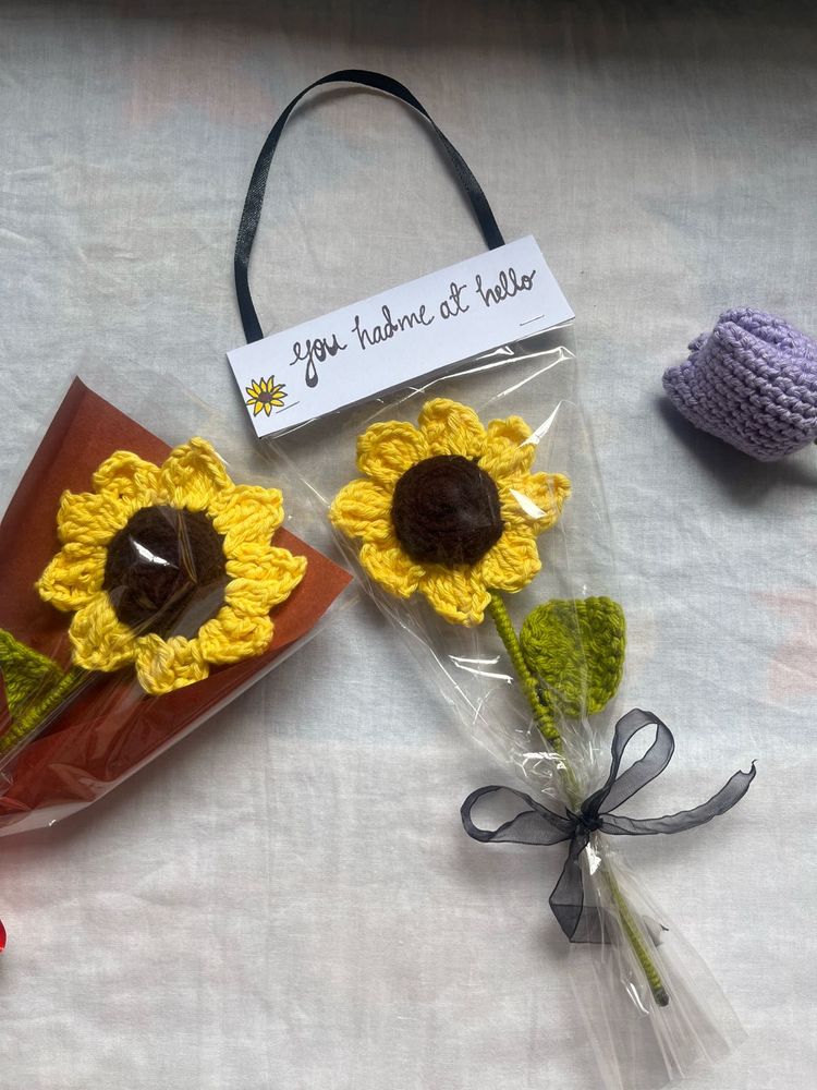 Crochet Sunflower