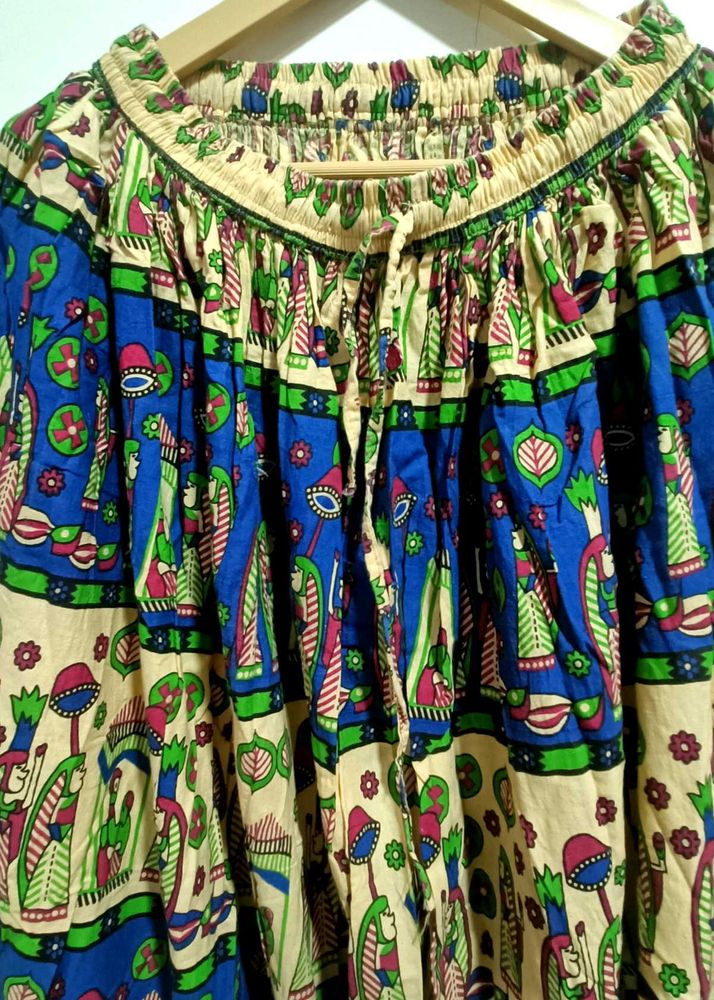 Boho Print Skirt