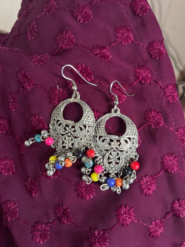 Colour Pop Oxidised Chandbalis