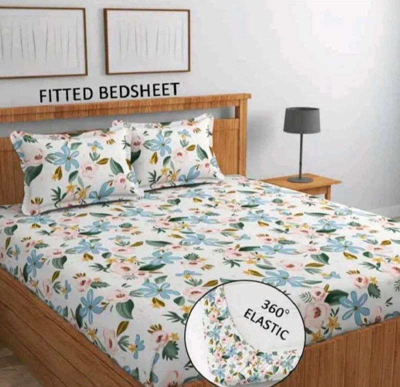 king Size 👑 Cotton Bedsheet