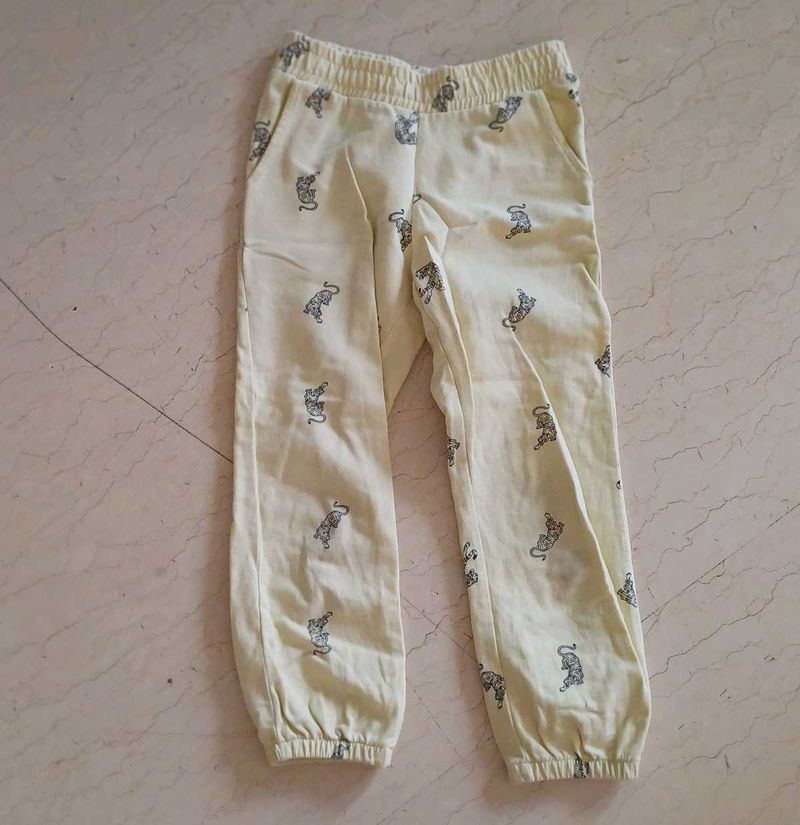 Cute Printed Girls Winter Warm Jeggings