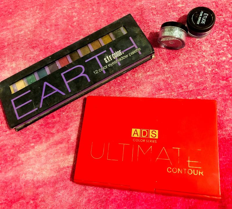 EYESHADOW &amp; CONTOUR &amp; PEARL POWDER