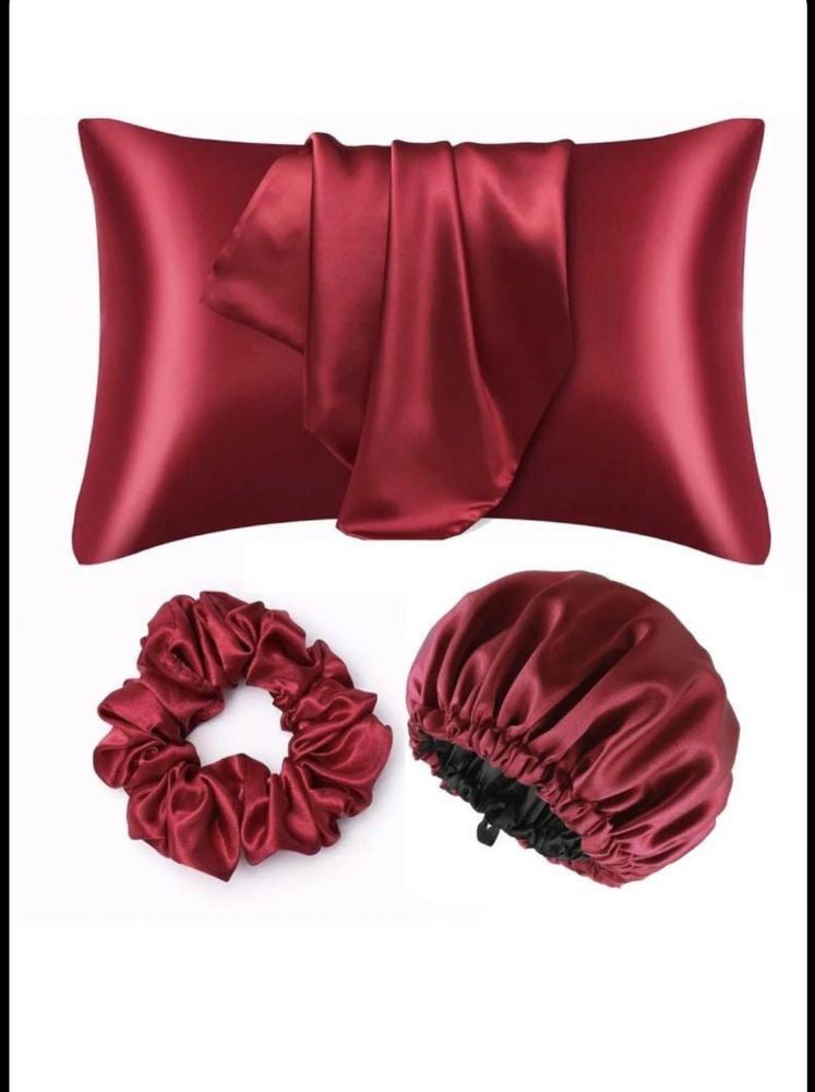 Silk Pillowcase Set - Hair Protection