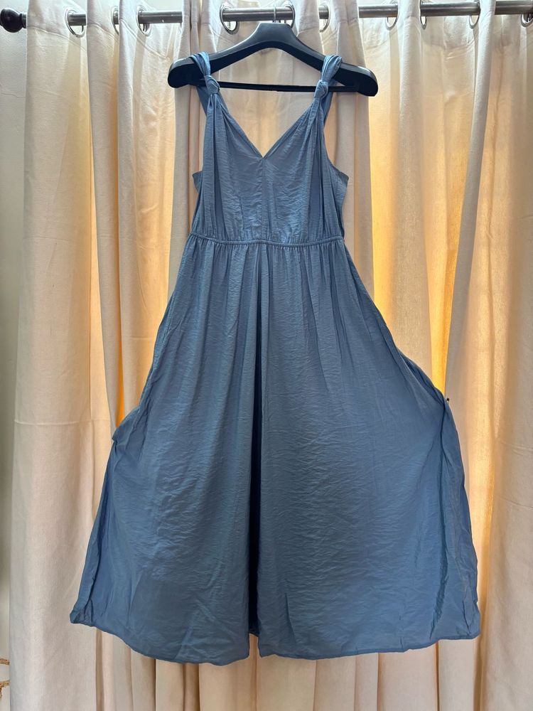 Blue Sleeveless Sundress