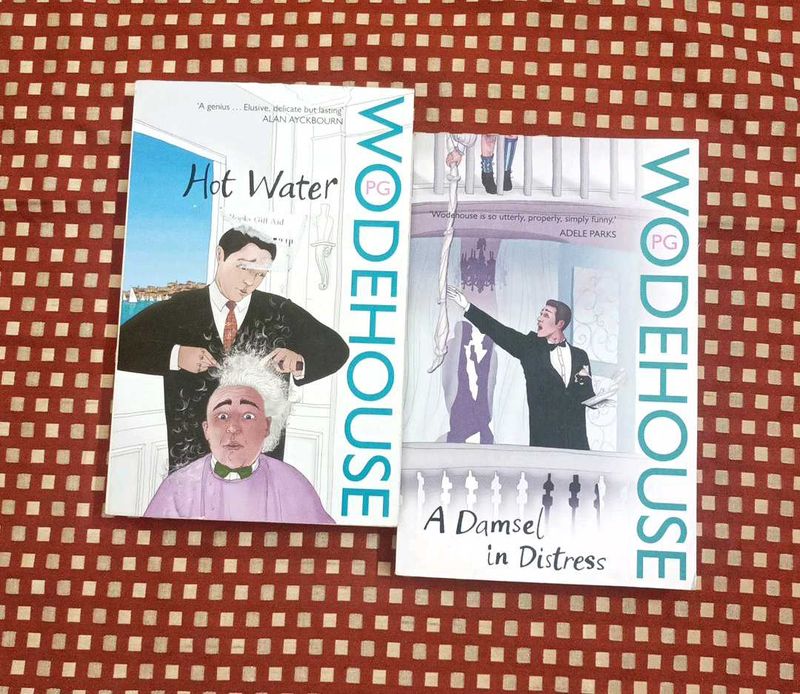Wodehouse Hot Water &amp; A Damsel in Distress
