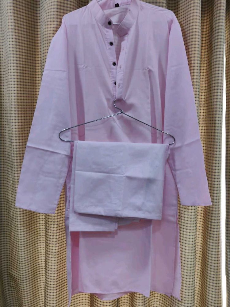 Elegant Pink Kurta Set