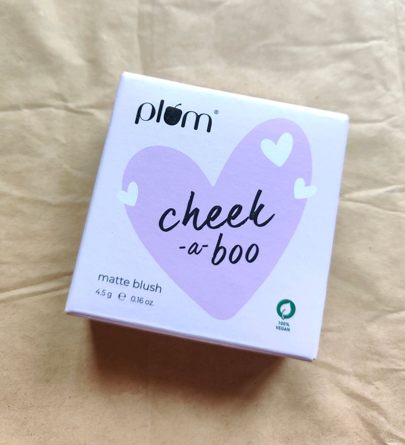 Plum Cheek-A-Boo Matte Blush (121 Peach Out)