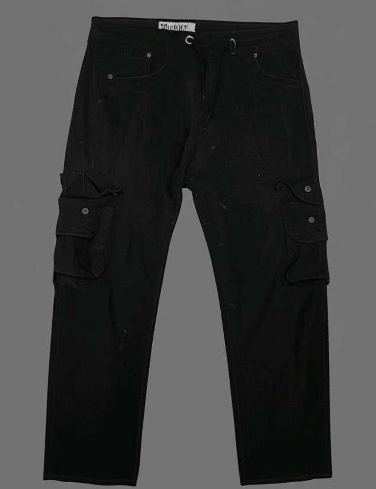 Black Cargo Pants