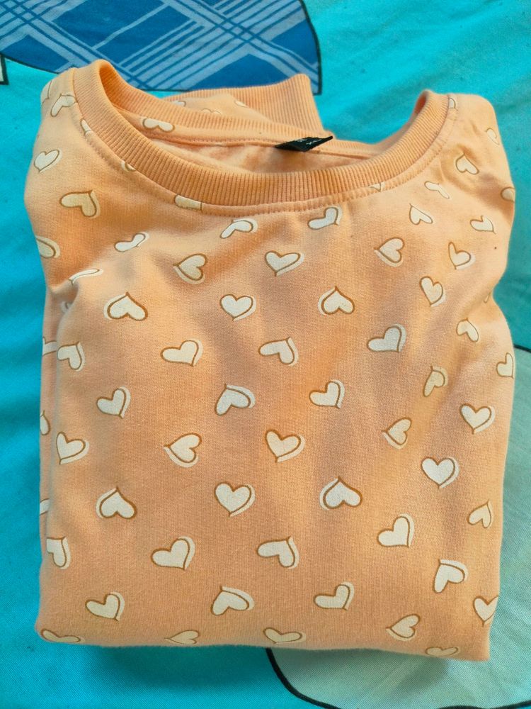 New Peach Sweatshirt Size:XL