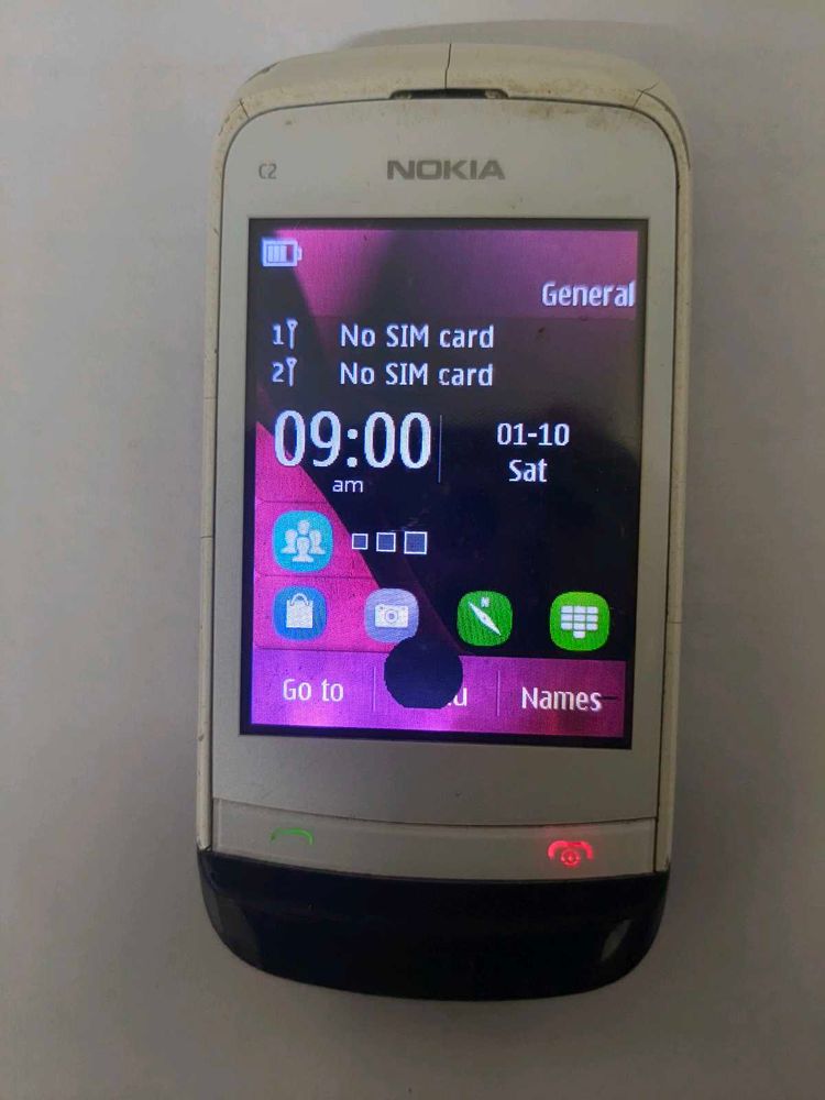 Nokia C2 Slider Phone