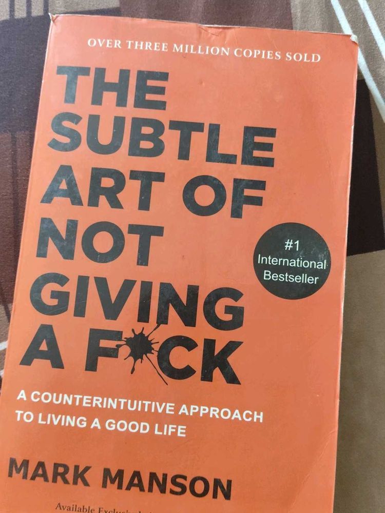The Subtle Art of Not Giving a F*ck book