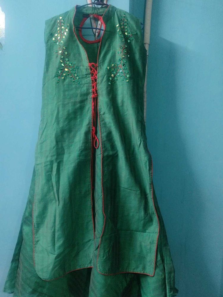 Anarkali Kurti With Double Layer