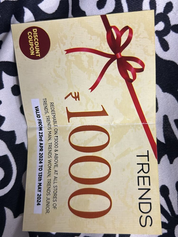 Trends Coupon
