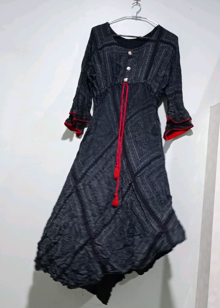 Stylish Cotton Printed Gown