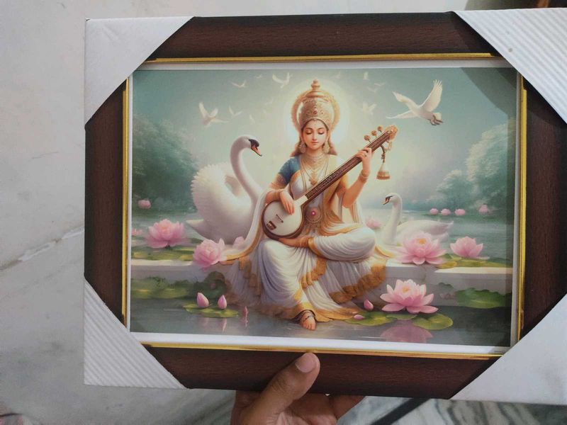 Saraswati Framed Art