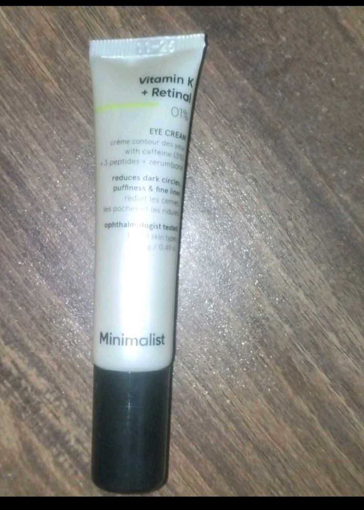 Minimalist Vitamin K + Retinal Eye Cream