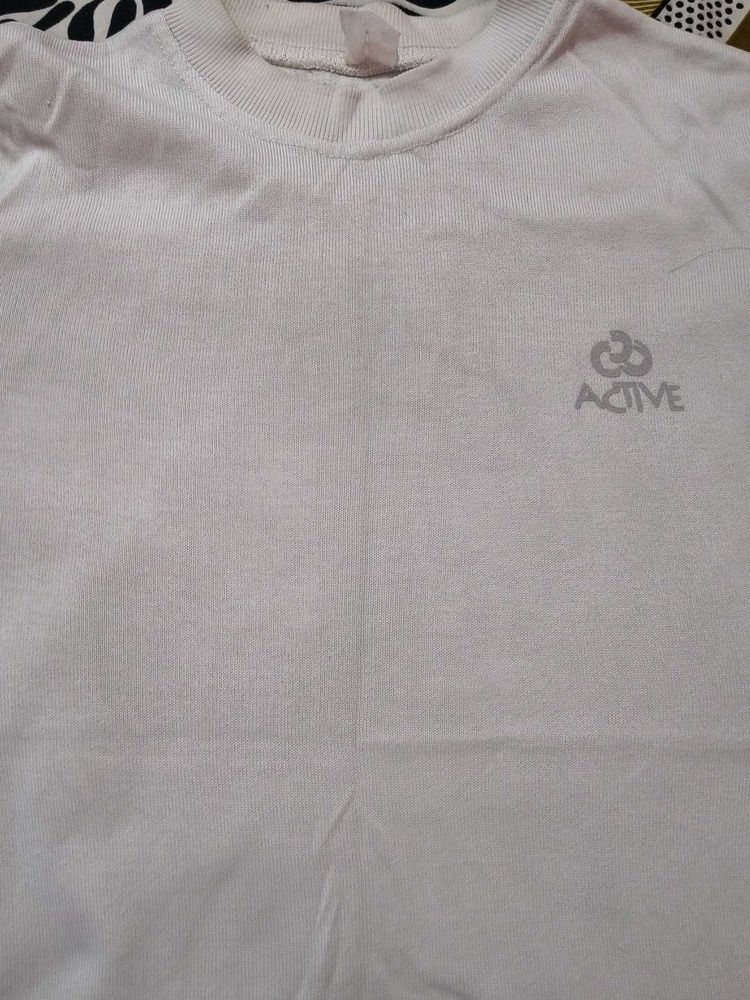 Active White T-Shirt