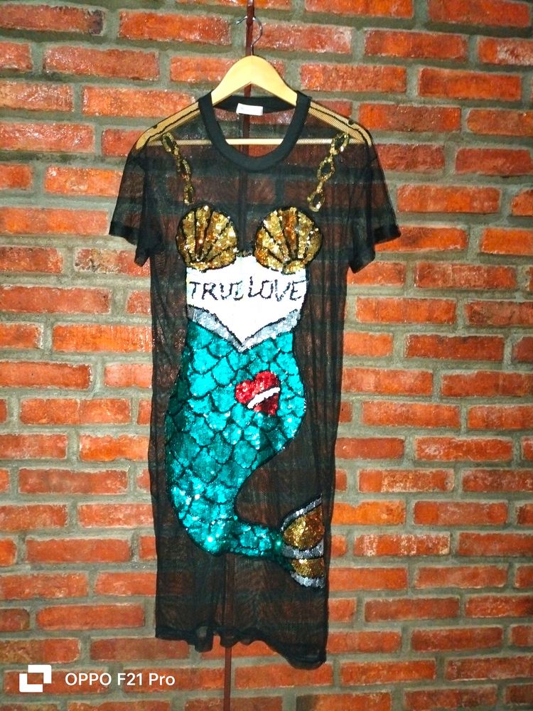 Mermaid Net Dress