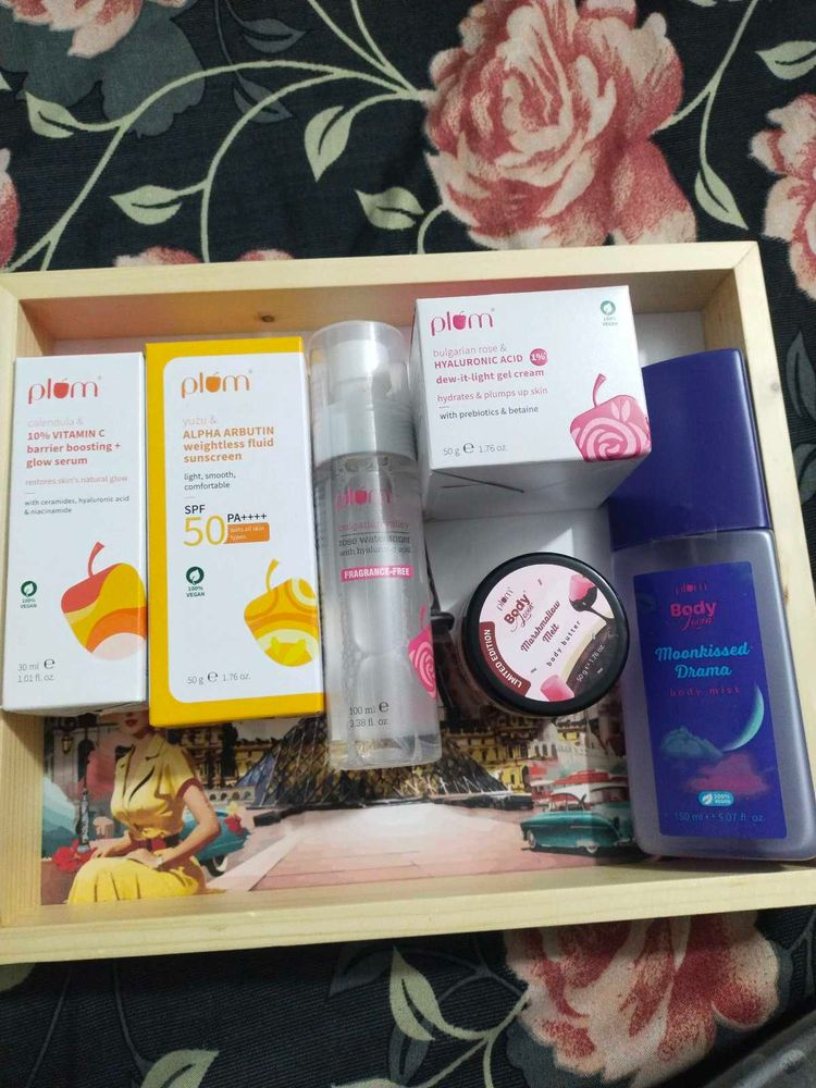 New Plum Serum, Sunscreen,Mist,Toner and more