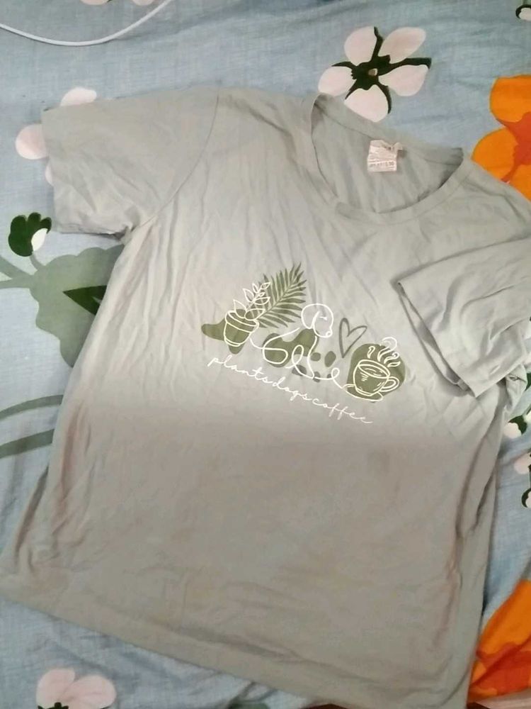 Cute Graphic Print T-Shirt