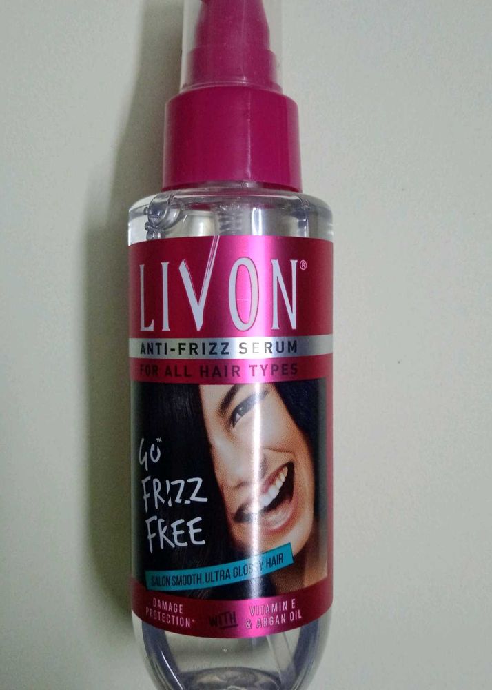 🆕New Livon Anti-Frizz Hair Serum - 100 ML