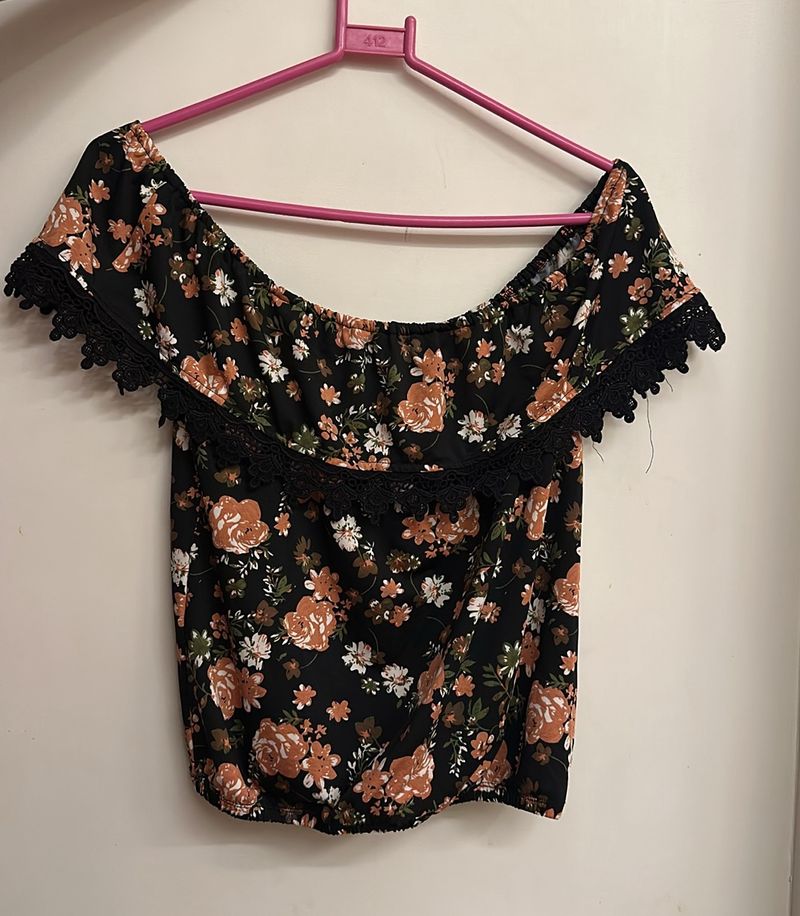 off Shoulder Top (designed by Me)
