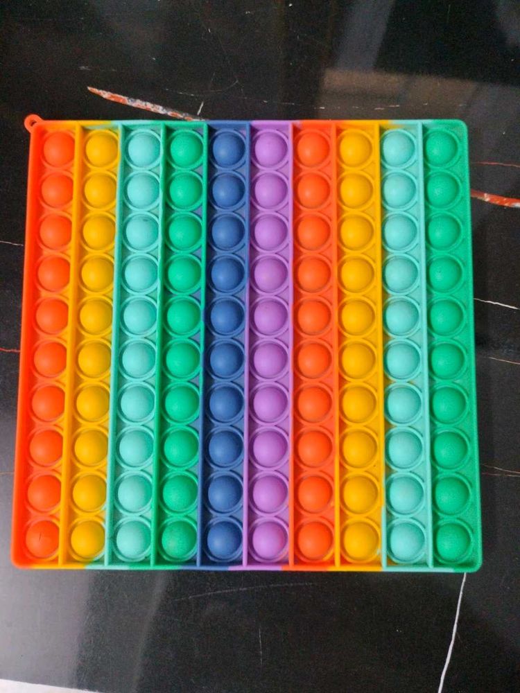 Rainbow Pop It Fidget Toy