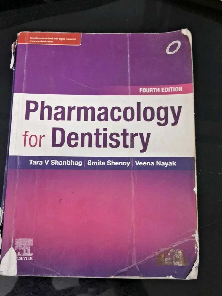 Pharmacology for Dentistry