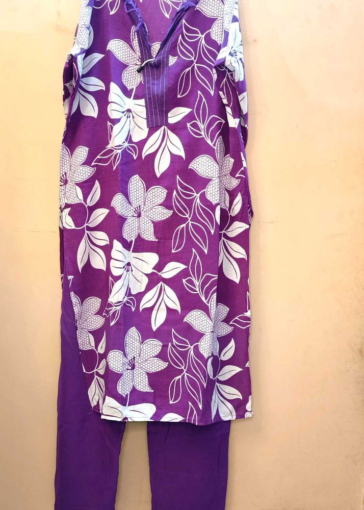 DAILYWEAR KURTI- PANT SET