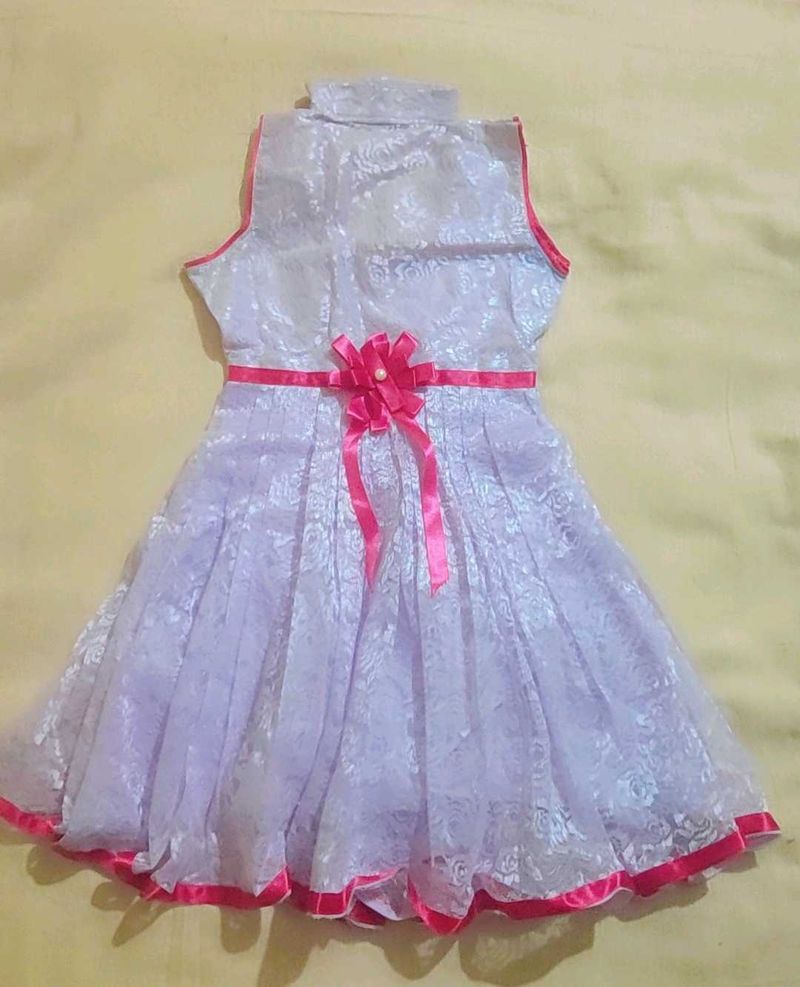 White Princess frock ☑️