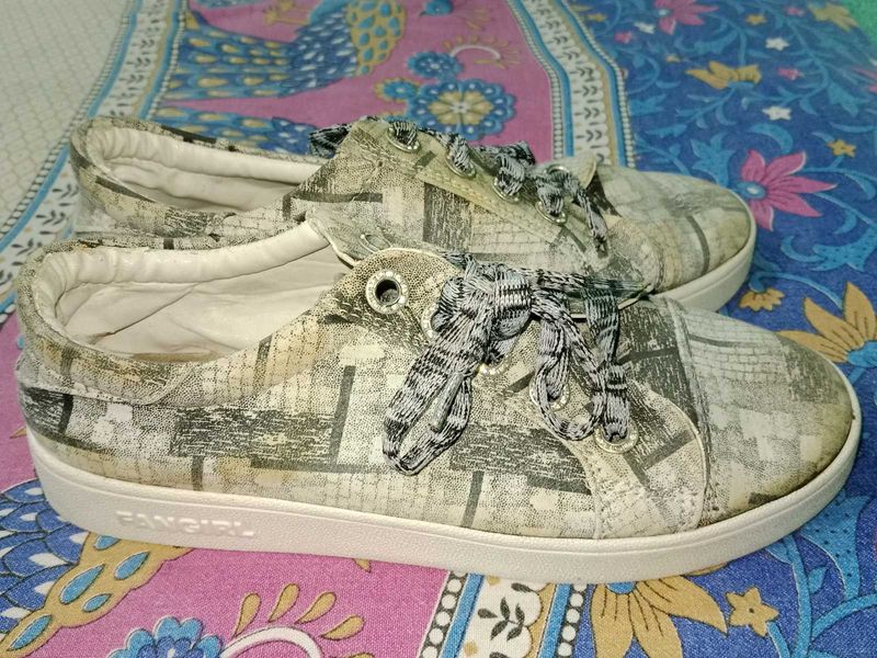Black White Shoes Girls