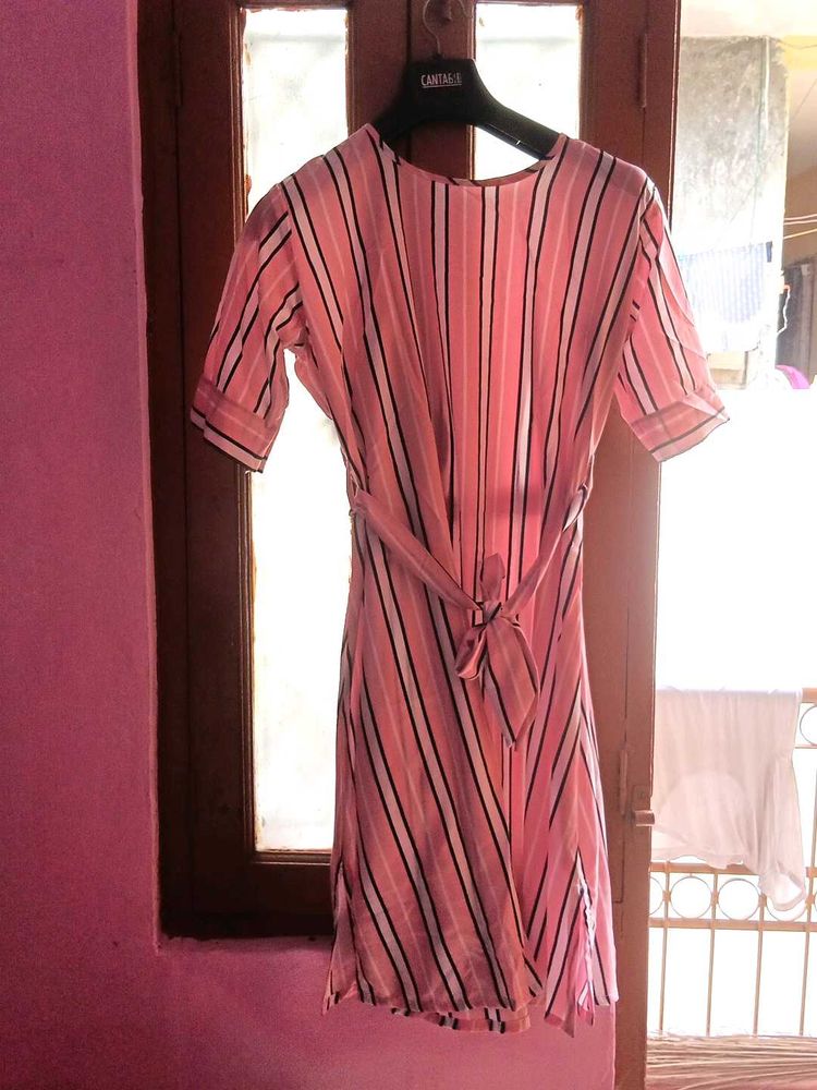 Striped Pink Dress