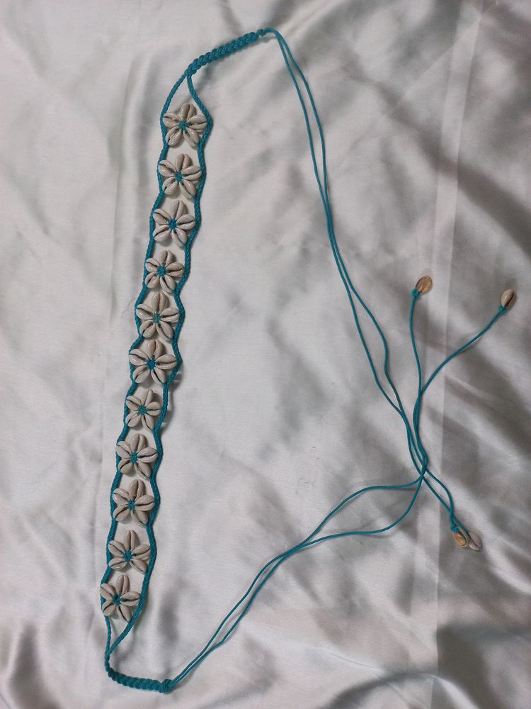 Turquoise color boho belt