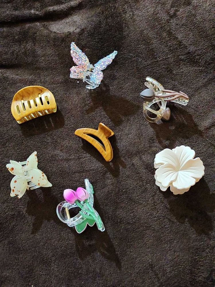 Cute Hair Clip Bundle[7] 99 Ka Sell Mai Buy 1 Prod