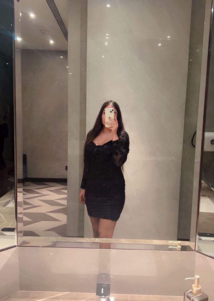 Black Bodycone One Piece