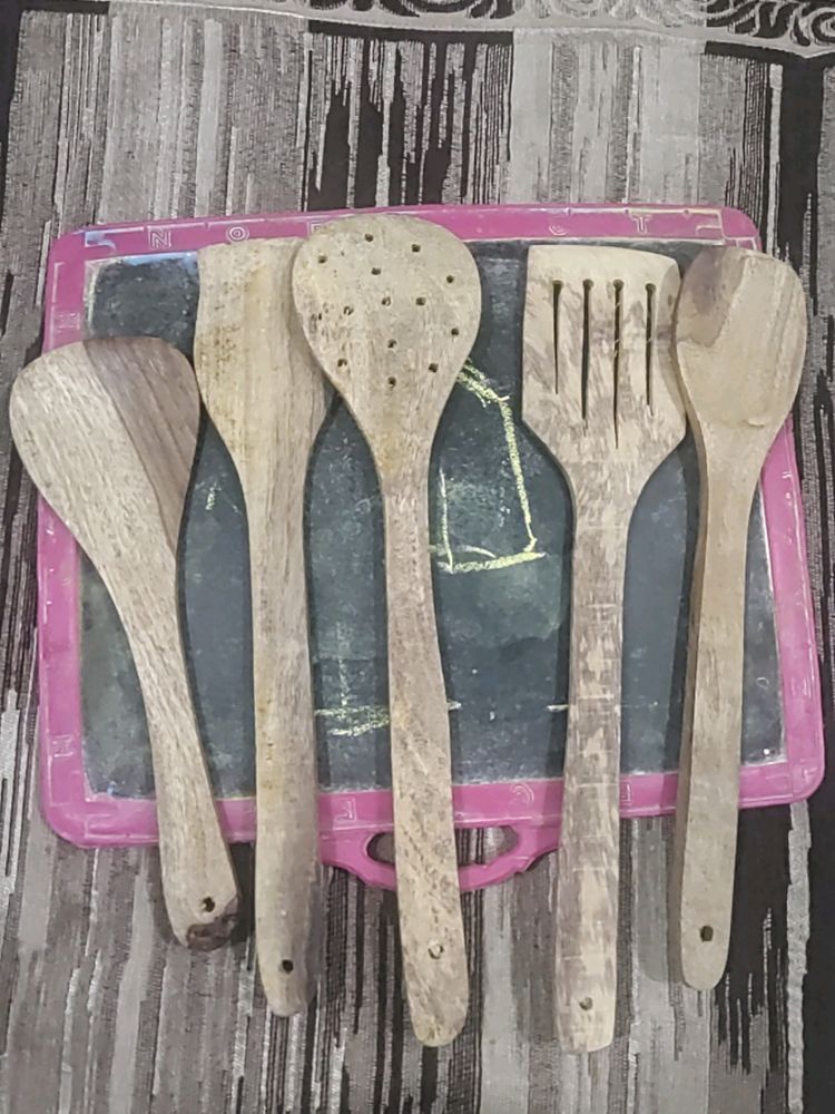 Wooden Cooking Utensil Set