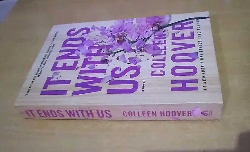 Famous Fiction Book &#34;It Ends With US...&#34;
