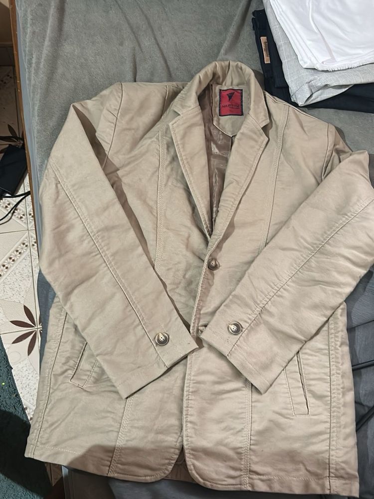 Men&#39;s Beige Jacket