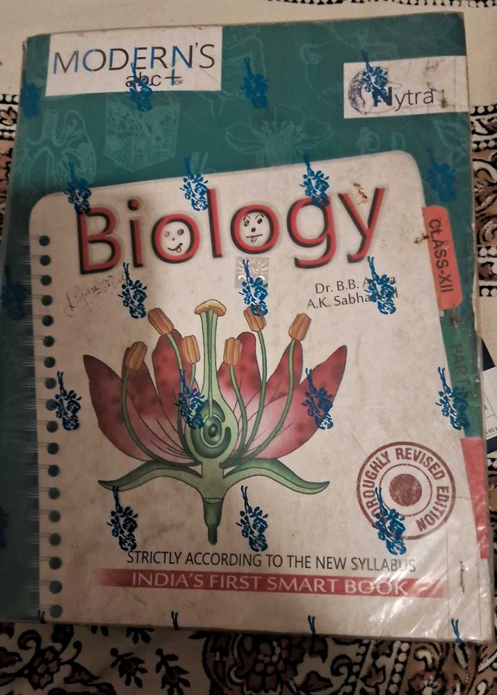 Modern&#39;s Biology Class XII Textbook