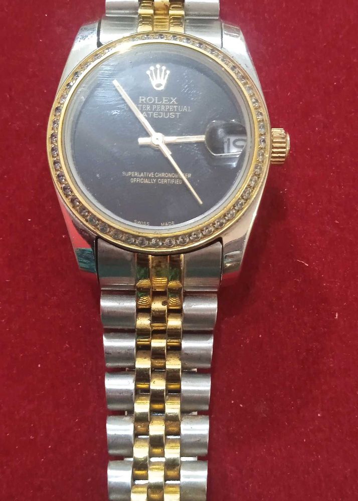 Elegant Rolex Watch Quartz ( Copy)