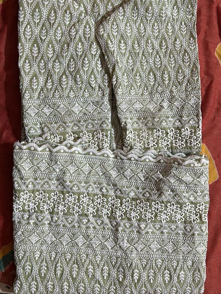 Embroidered Palazzo Salwar
