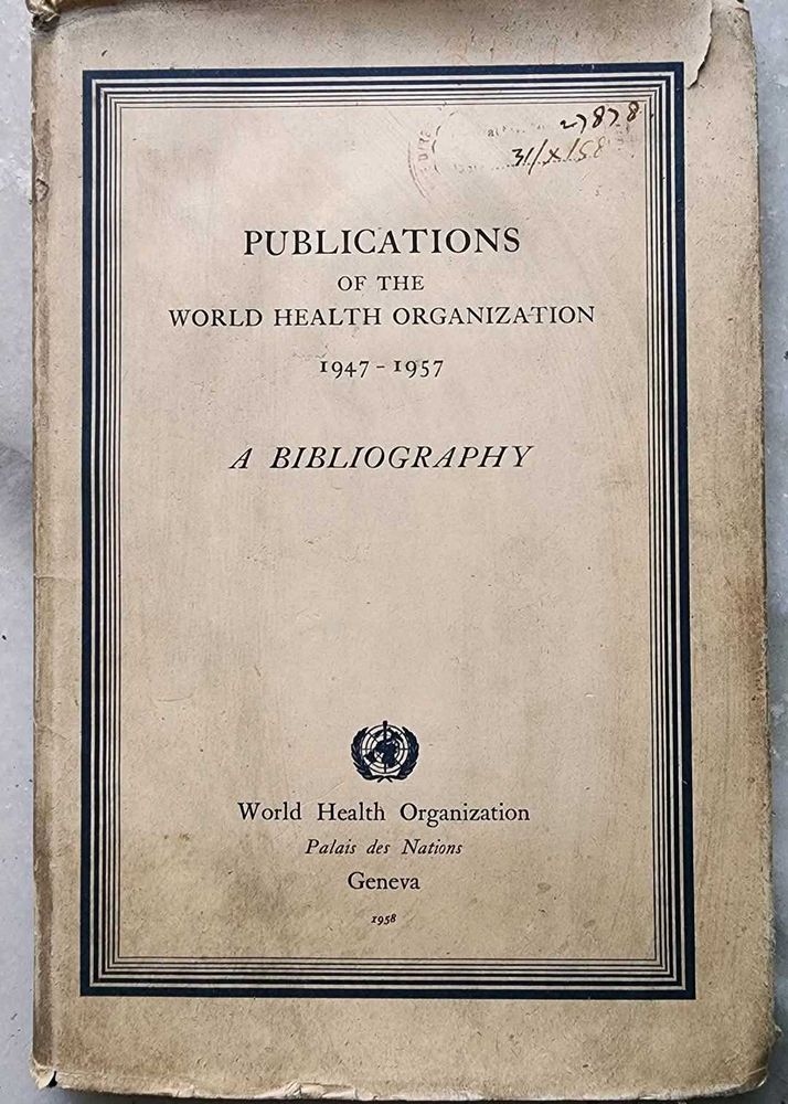 Publications of the world health organization