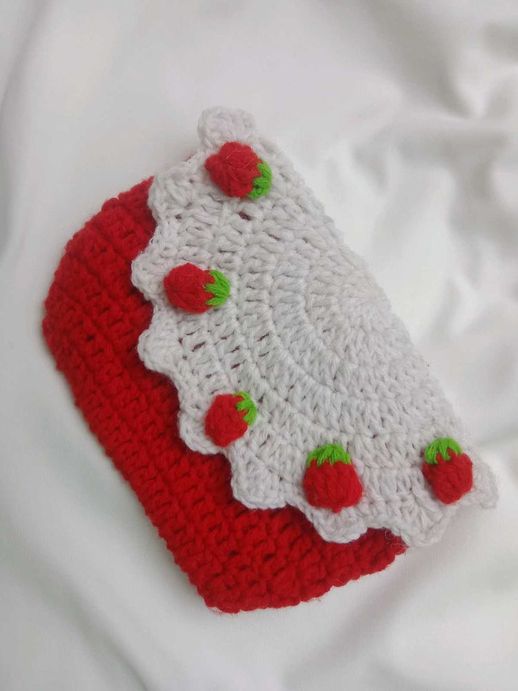 Strawberry Crochet Bag