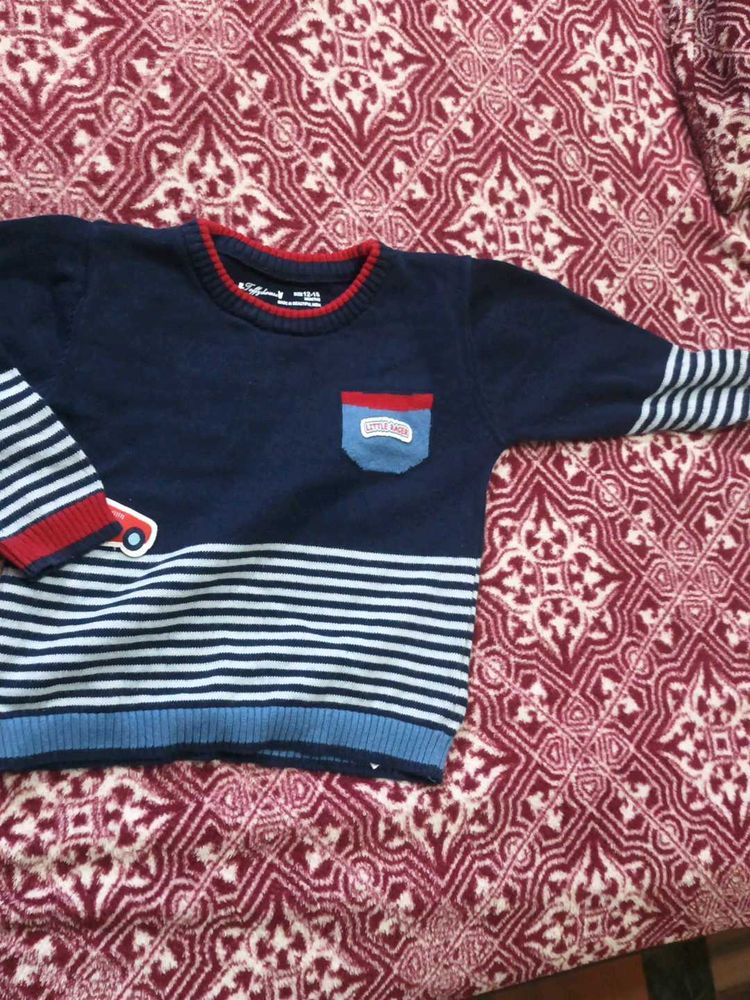 Cute Kids' Striped Sweater