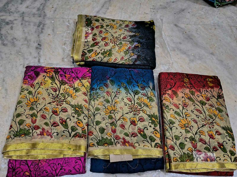 New Chiffon Sarees