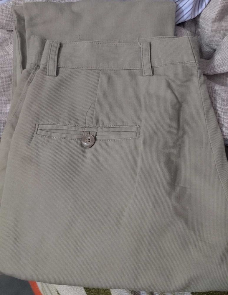 Men&#39;s Khaki Corduroy Pants