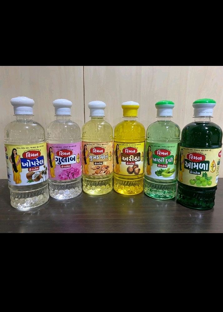 Riman hair oil 500gm Thick and shiny hirNon sticky &amp;free Flowing hairSmooth &amp; Bouncy HairThe  Classic Fragrance