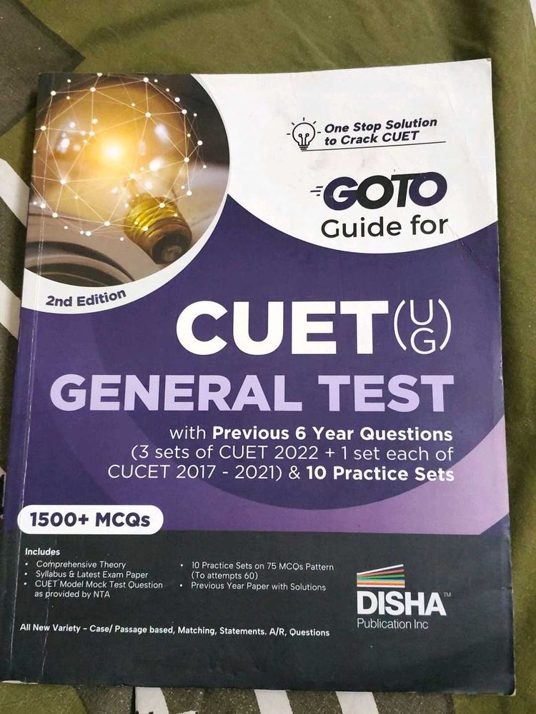 CUET General Test Practice Book